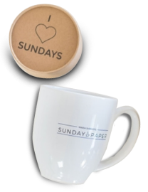 Sunday Paper Mug