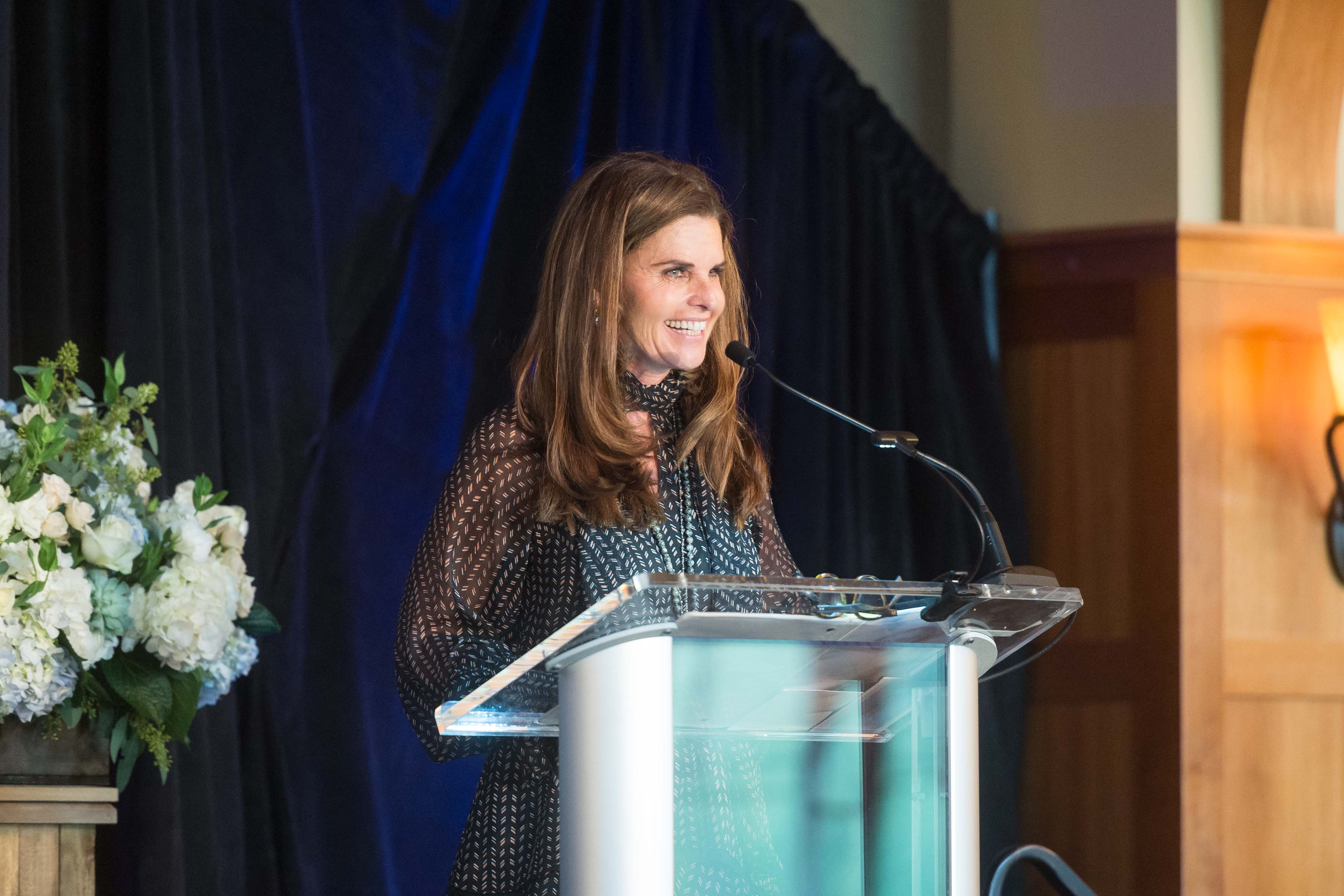 MARIA RECEIVES SILVER LINING AWARD AT PART THE CLOUD LUNCHEON IN FEBRUARY 2017