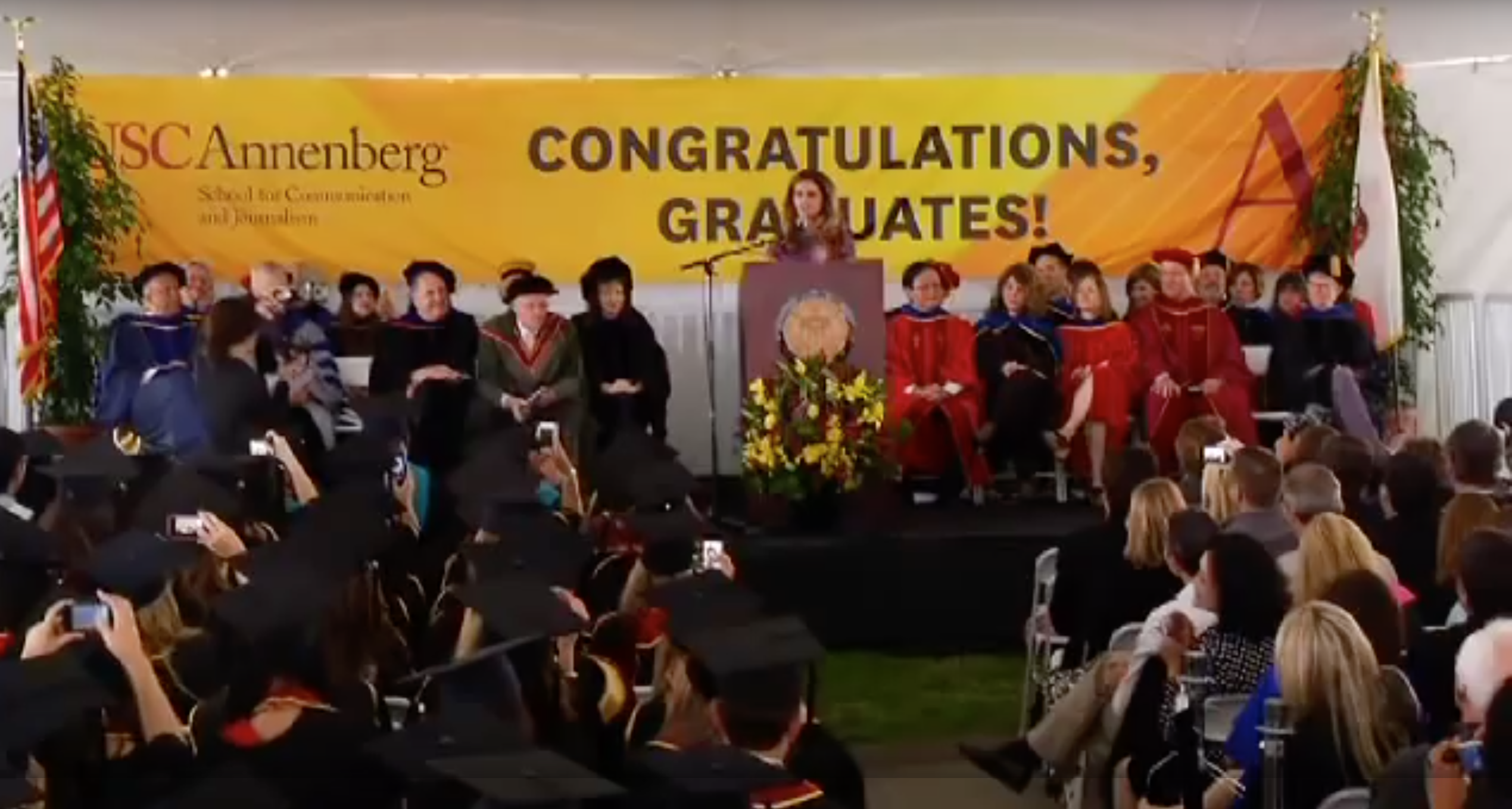 2012 USC Annenberg School for Communication Commencement Address