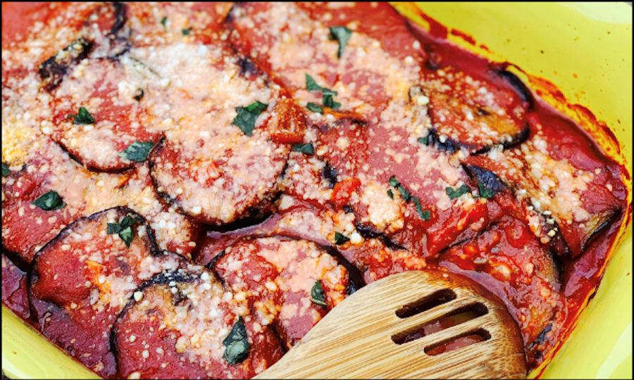 MELANZANE ALLA PARMIGIANA: Eggplant Parmigiana