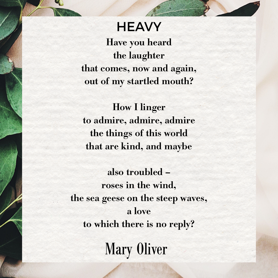 Heavy by Mary Oliver