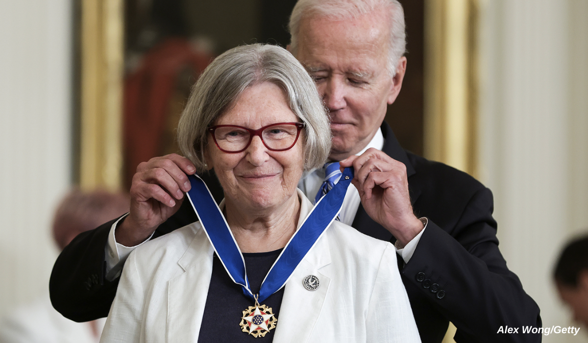 Sister Simone Campbell, Leader of the Nuns on the Bus Advocacy Group, is Awarded the Presidential Medal of Freedom