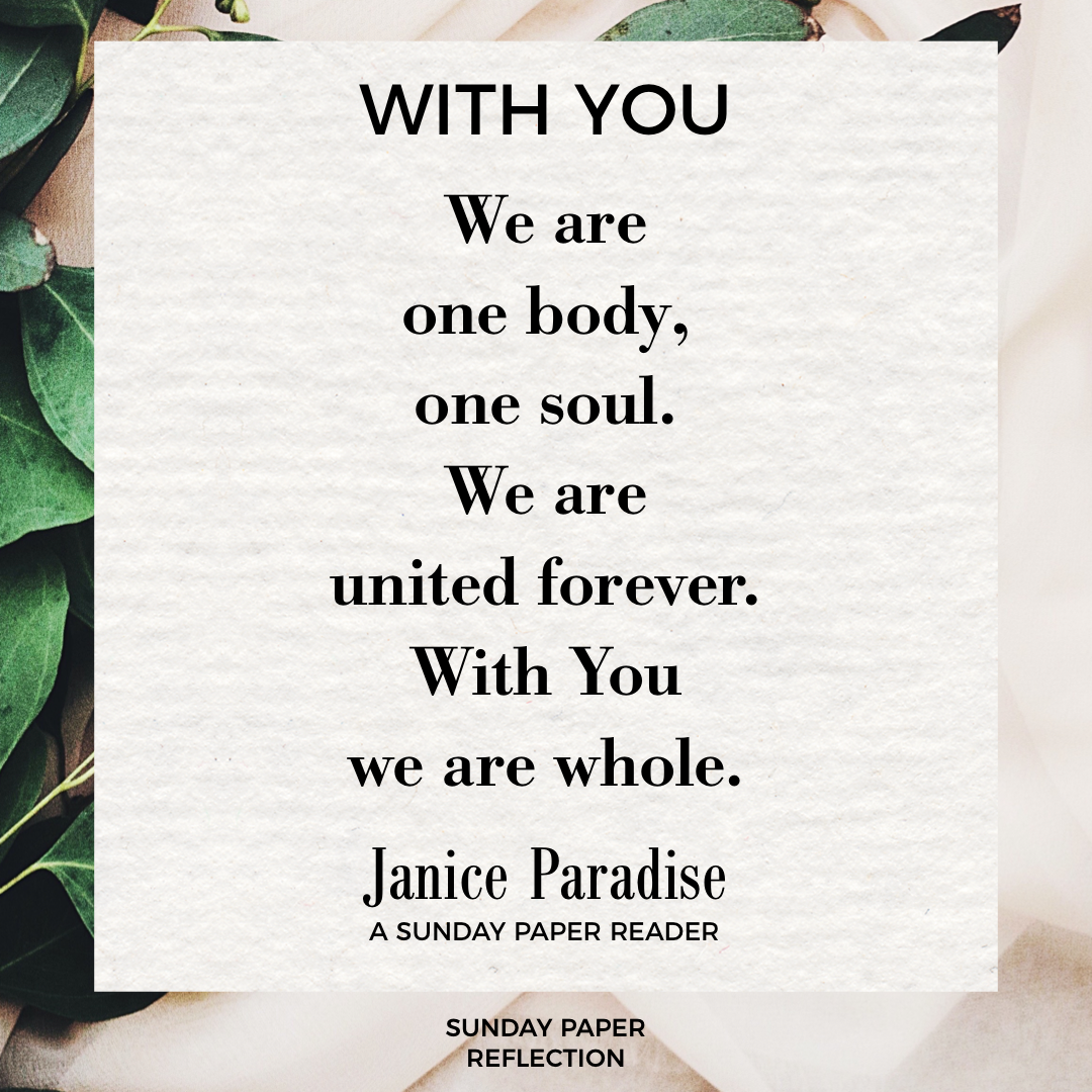 "With You" by Janice Paradise
