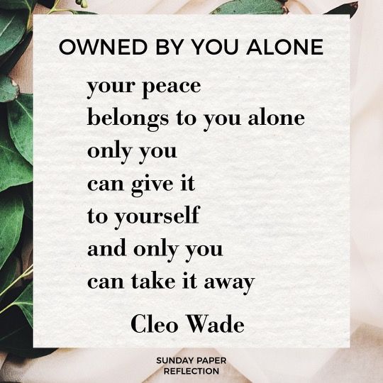 Owned by You Alone by Cleo Wade