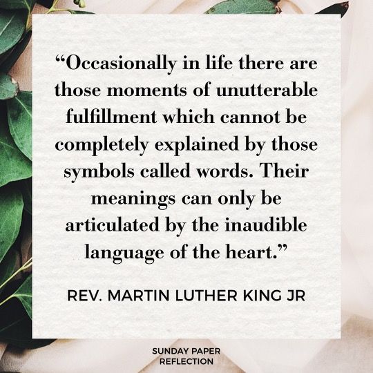 From Martin Luther King Jr.