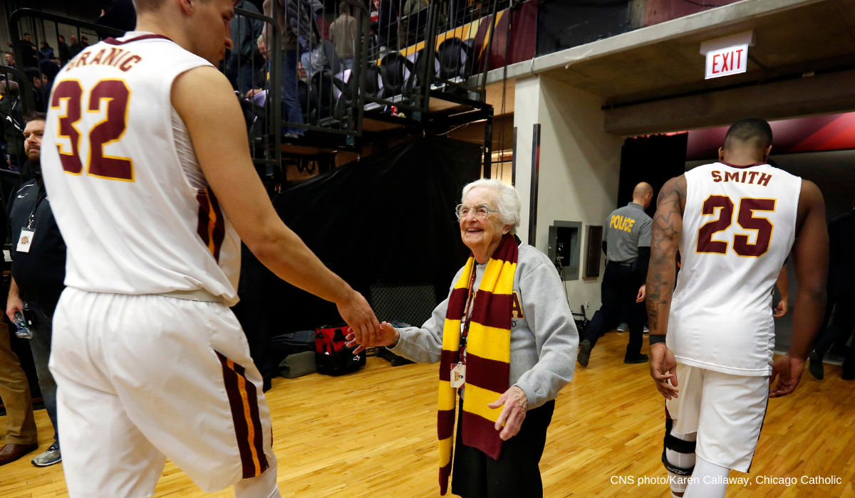 March Madness Icon Sister Jean Shares Secrets to a Life of Purpose at Age 103