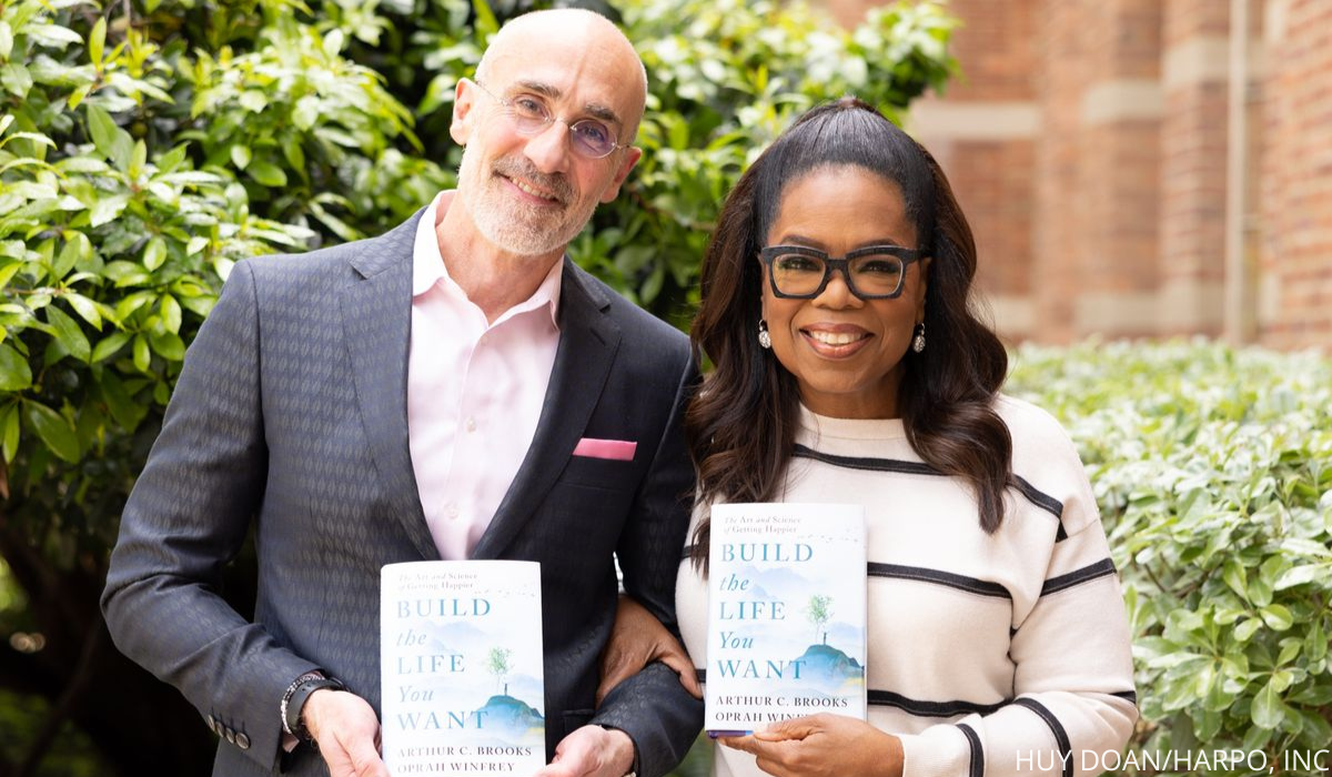 Maria Spoke With Oprah and Arthur Brooks on the Art and Science of Building a Happier Life in Every Decade