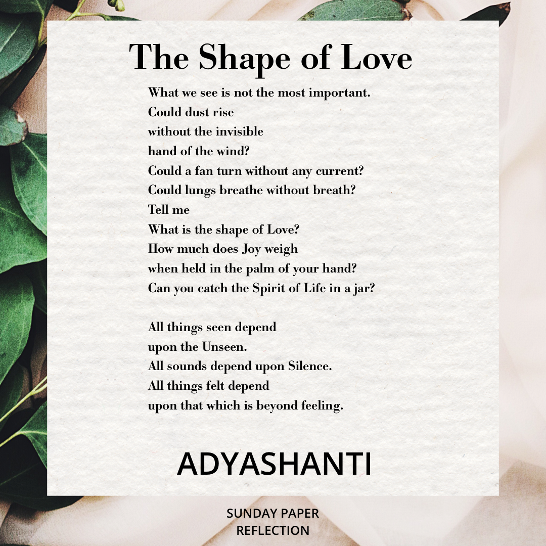 The Shape of Love by Adyashanti