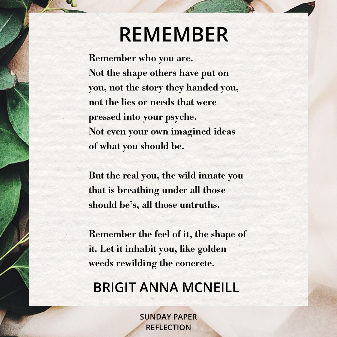Remember by Brigit Anna McNeill