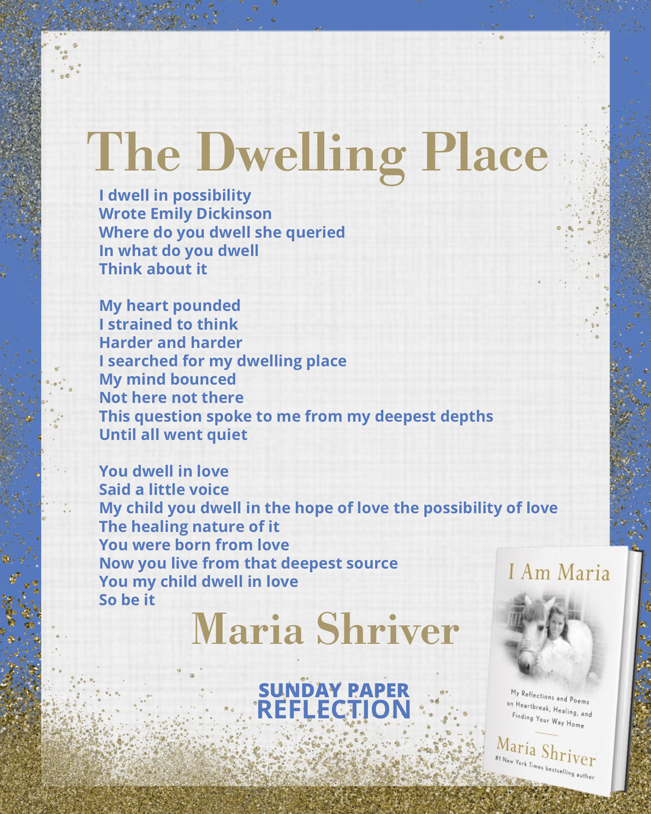 The Dwelling Place by Maria Shriver