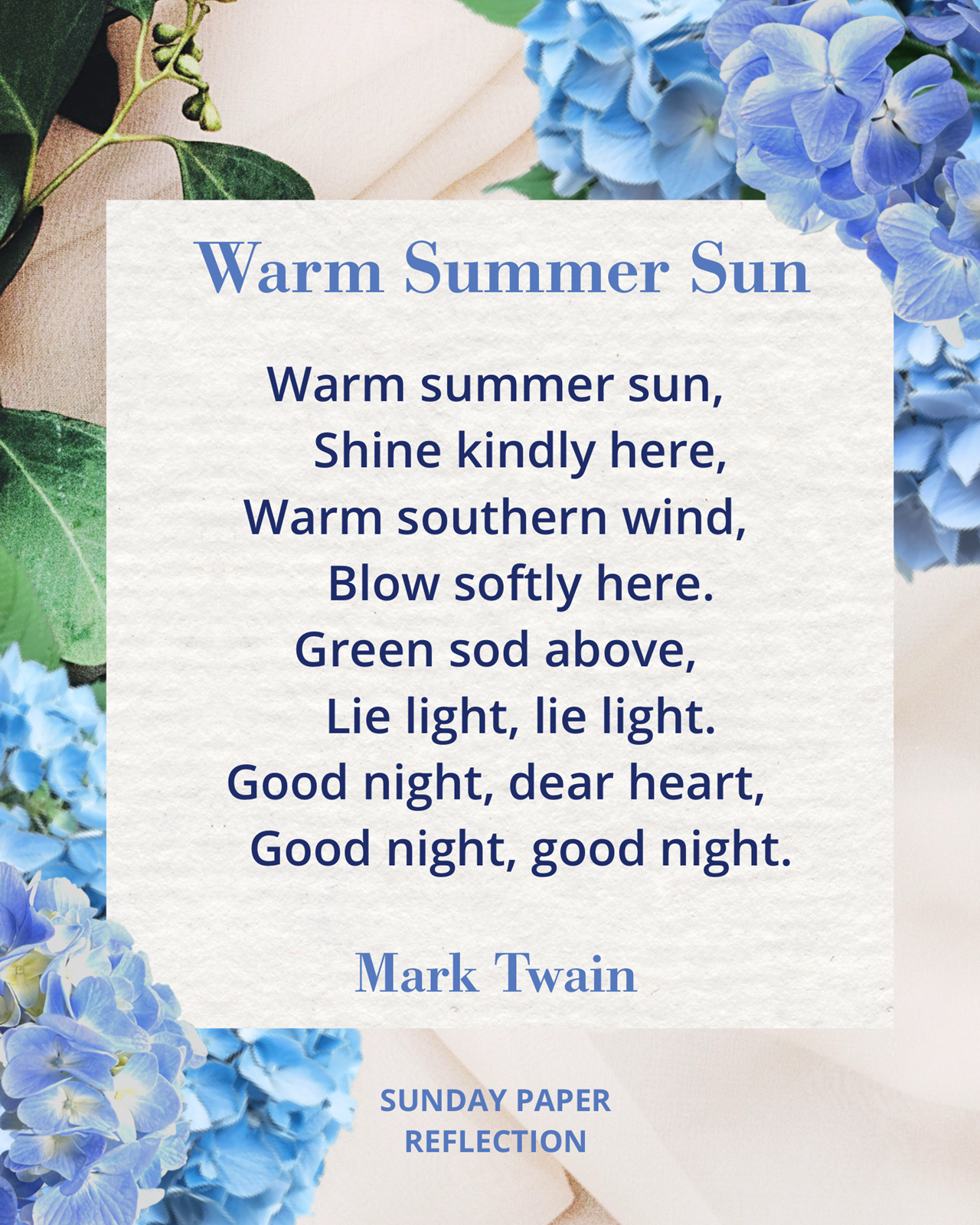 Warm Summer Sun
