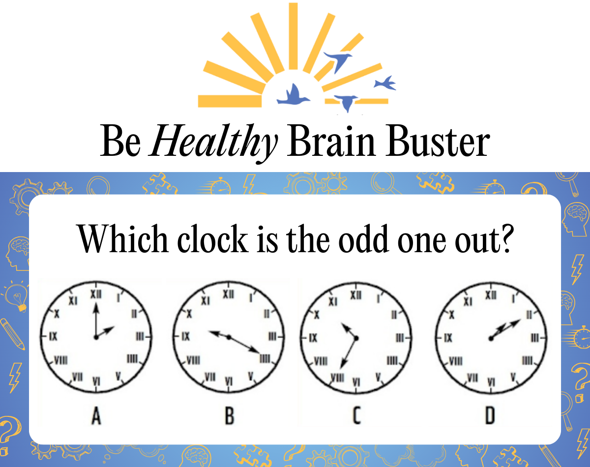 Be Healthy Brain Buster