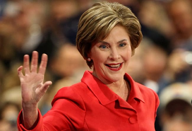 FORMER FIRST LADY LAURA BUSH