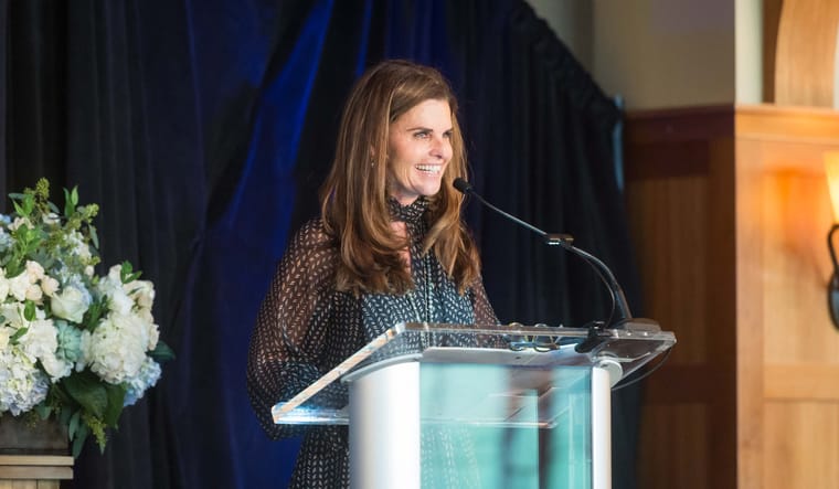 MARIA RECEIVES SILVER LINING AWARD AT PART THE CLOUD LUNCHEON IN FEBRUARY 2017