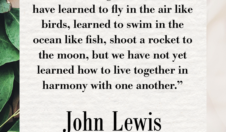 "In Harmony" by John Lewis