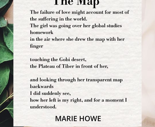 The Map by Marie Howe