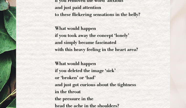 What Would Happen...? by Jeff Foster