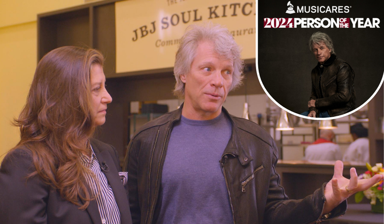 Dorothea and Jon Bon Jovi at JBJ Soul Kitchen Person of the Year