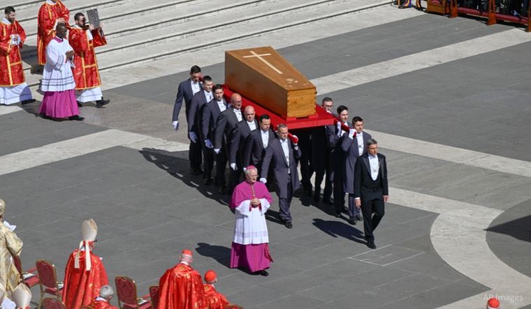 Pope Francis' funeral.