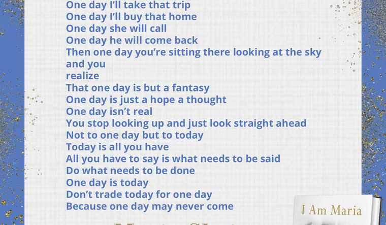One Day by Maria Shriver