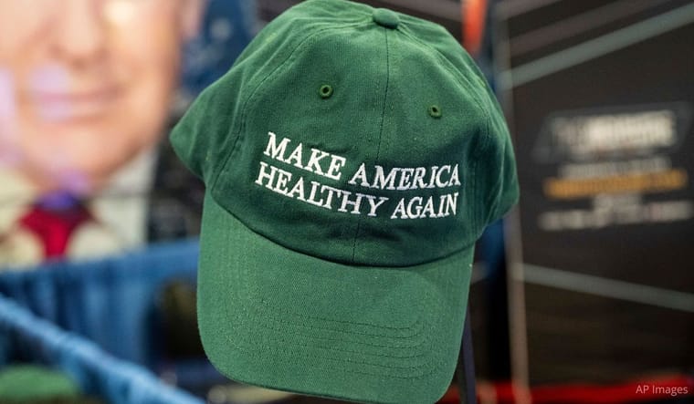 “Make America Healthy Again” hat at the Conservative Political Action Conference. AP Images.