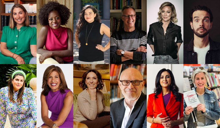 Viola Davis, Hoda Kotb, Suzy Welch, Brooke Baldwin, Miroslav Volf, Steven Petrow, Lisa Genova, Amina Al Tai, Corrine Low, Katie Sturino, Curtis Duffy, Zibby Owen