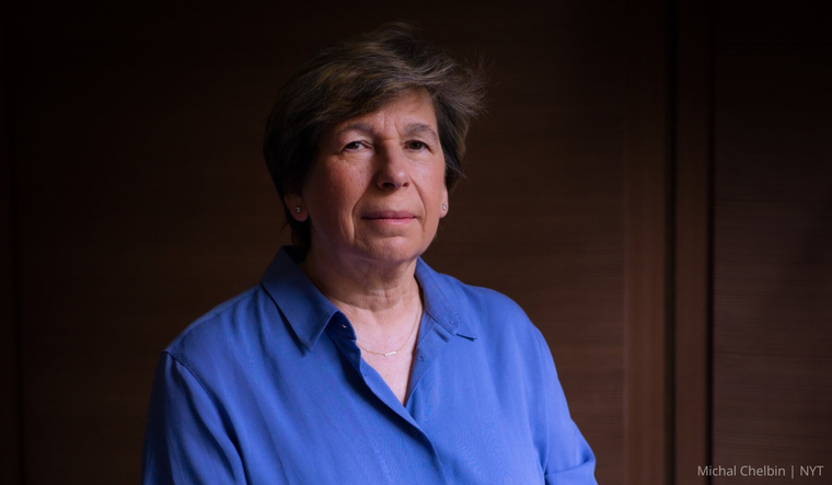 Randi Weingarten. Photo by Michal Chelbin, New York Times.