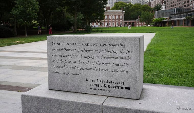 The First Amendment.