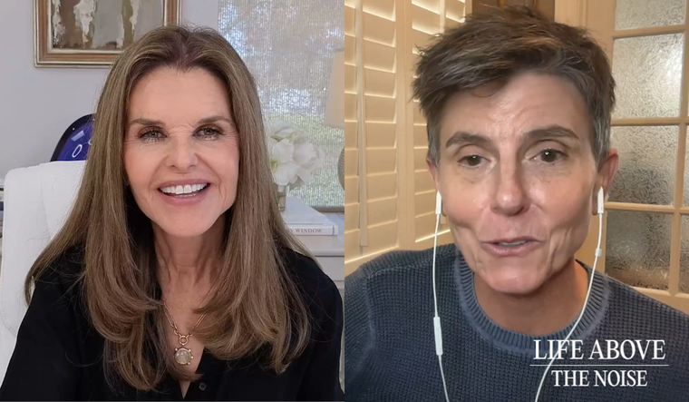 Maria Shriver and Tig Notaro