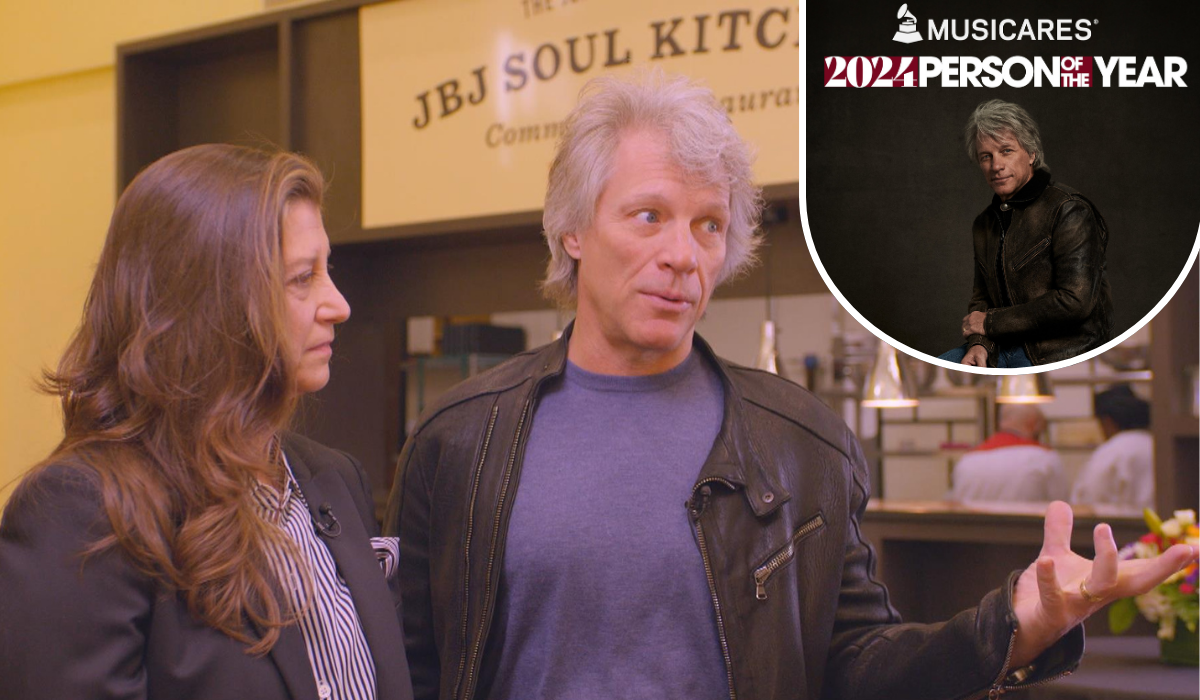 Dorothea and Jon Bon Jovi at JBJ Soul Kitchen Person of the Year